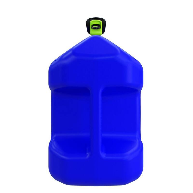 Scepter 5 Gal. SmartControl Kerosene Can with Rear Handle Blue Fuel Container - FSCK571