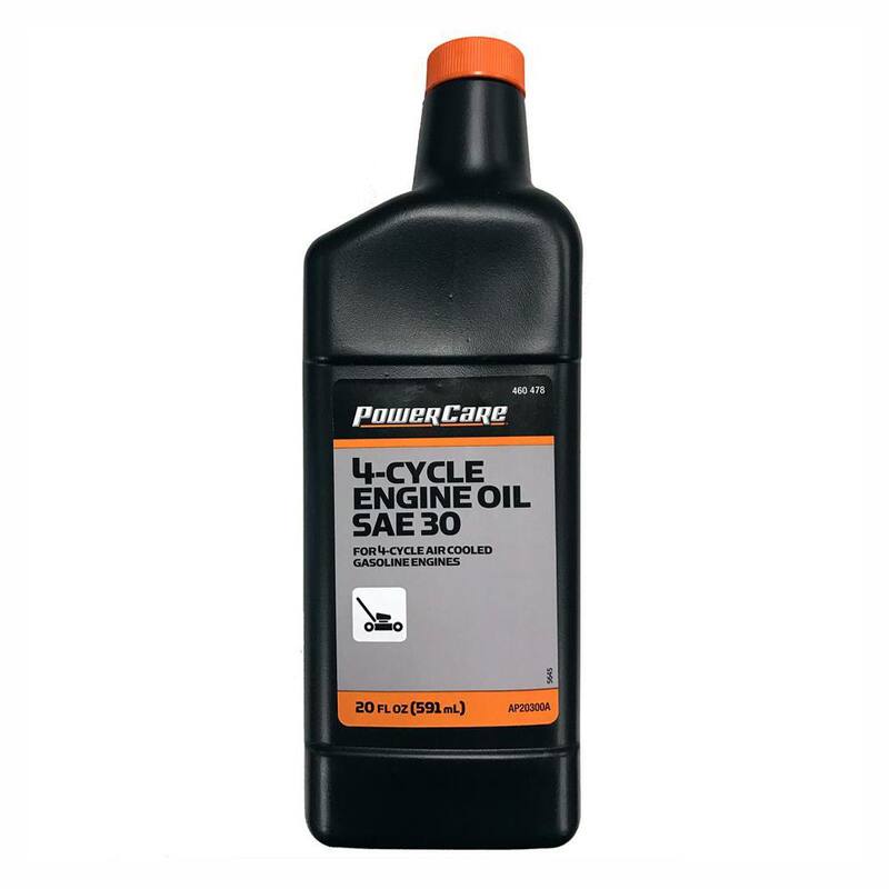 Powercare 20 oz. SAE 30 Tractor and Lawn Mower Engine Oil - AP20300A
