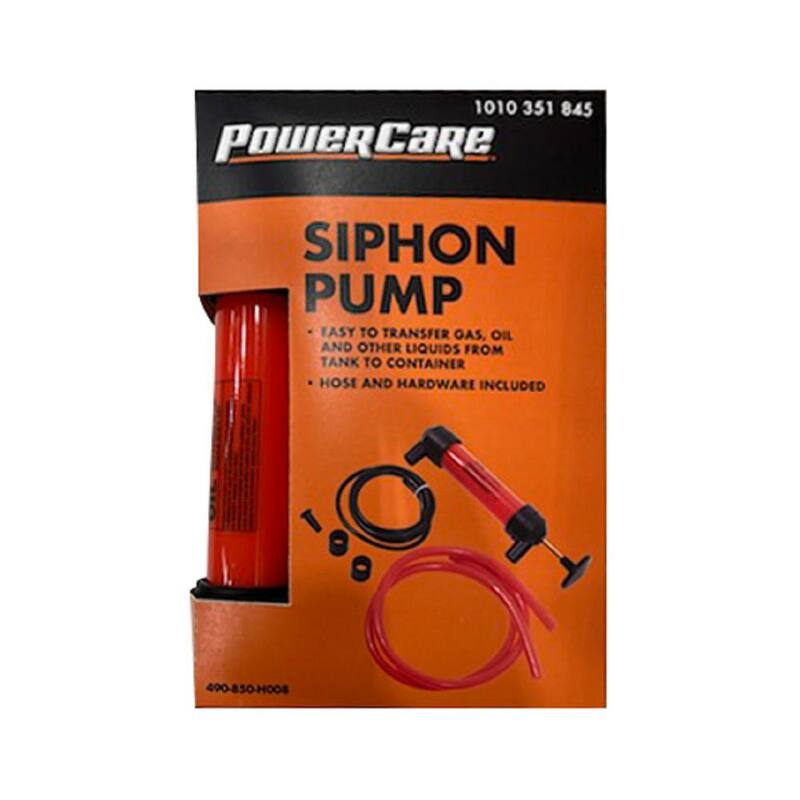 Powercare Universal Siphon Pump Kit for Outdoor Power Equipment - 490-850-H008