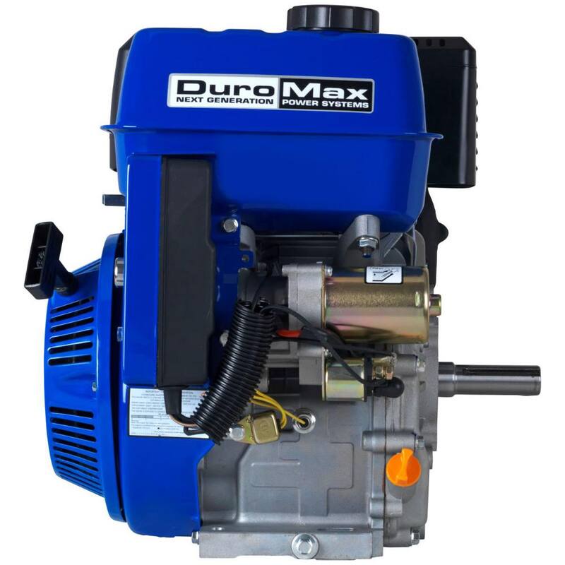 DUROMAX 440cc 1 in. Gasoline Multi-Purpose Horizontal Key Shaft Recoil/Electric Start Portable Engine 50-State - XP18HPE