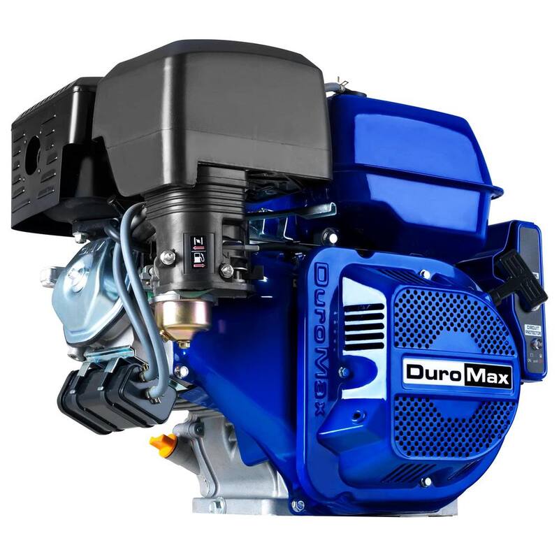 DUROMAX 440cc 1 in. Gasoline Multi-Purpose Horizontal Key Shaft Recoil/Electric Start Portable Engine 50-State - XP18HPE