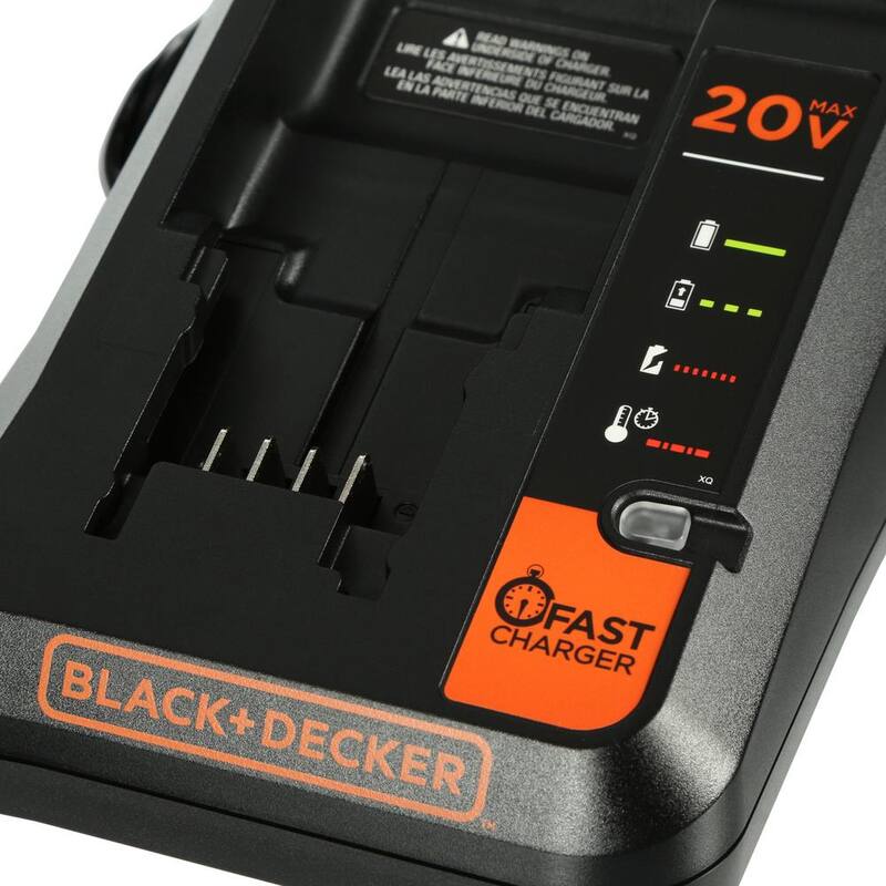BLACK+DECKER 20V Lithium-Ion Battery Charger - BDCAC202B