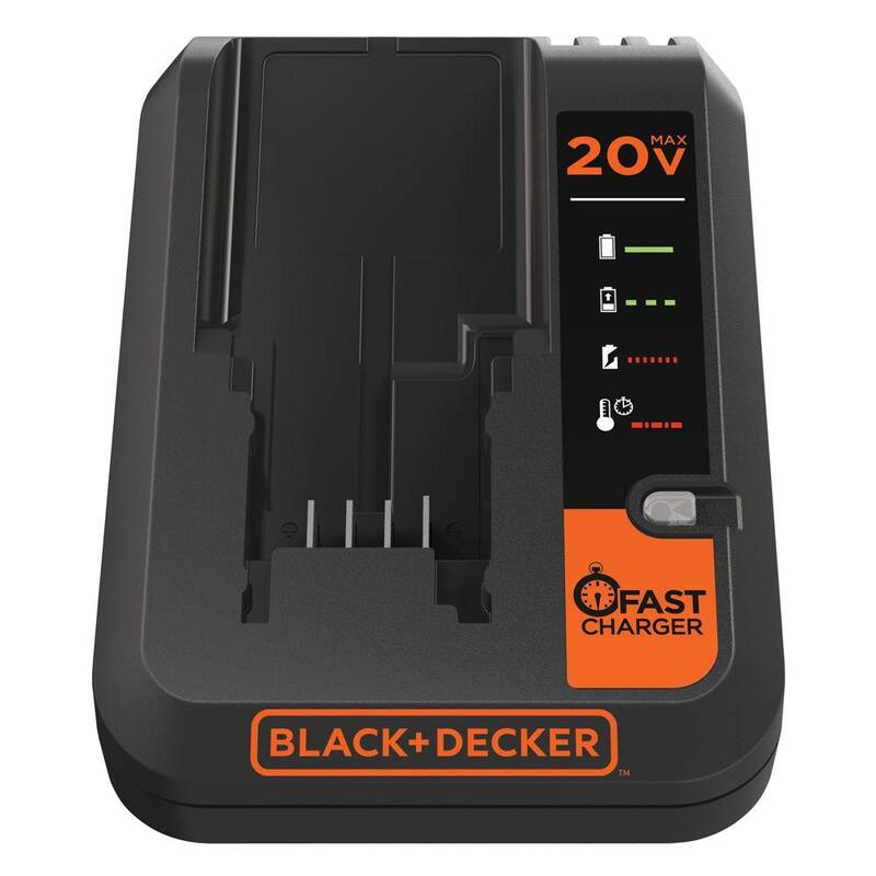 BLACK+DECKER 20V Lithium-Ion Battery Charger - BDCAC202B