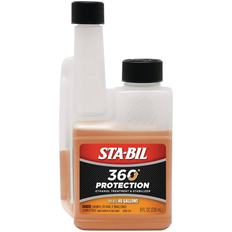 Sta-Bil 360 Protection Ethanol Treatment and Stabilizer 8 oz. Treats 40 Gallons of Fuel - GDE-22288