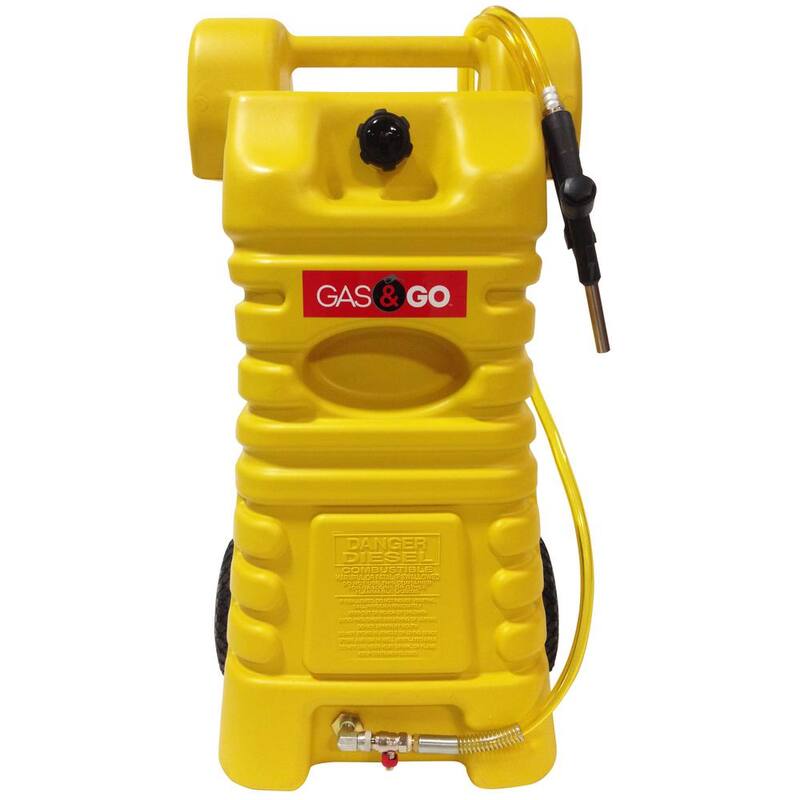 Gas and Go 25 Gal. Poly Diesel Fuel Cart - GG-25PFC-D