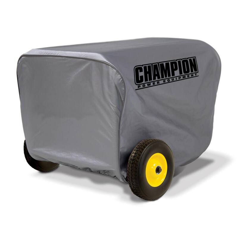 Champion Power Equipment Weather-Resistant Storage Cover for 4800-11,500-Watt Portable Generators - C90016