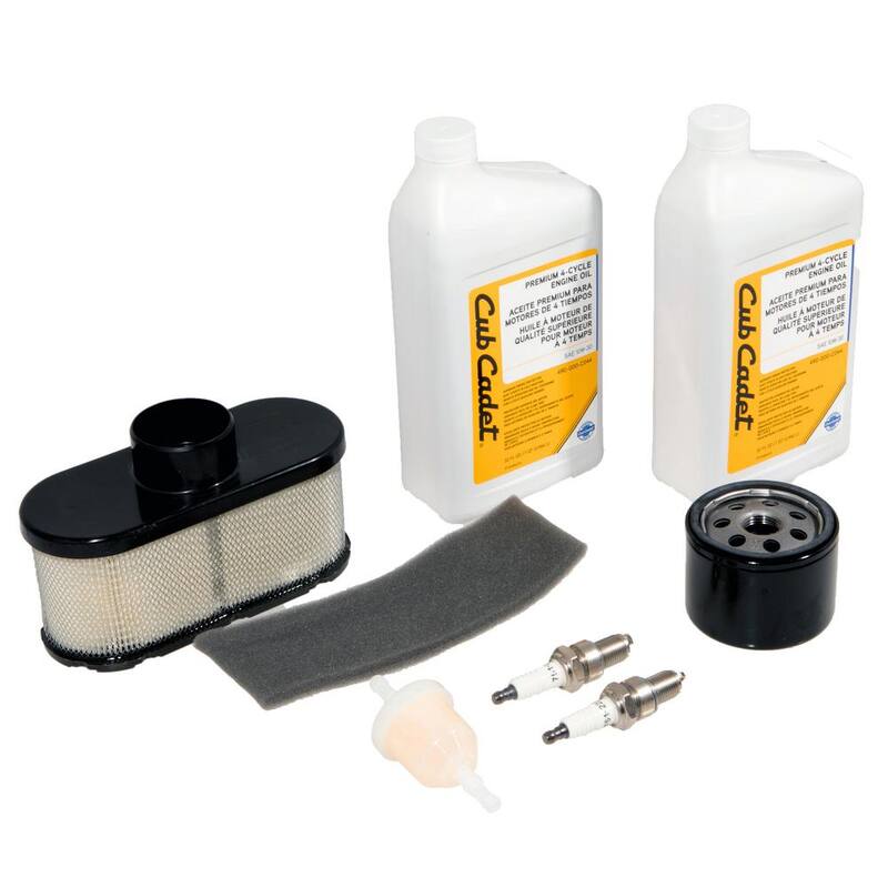 Cub Cadet Maintenance Kit for Lawn Tractors and RZT Mowers with Kawasaki FR and FS Series Engines - 490-950-C063