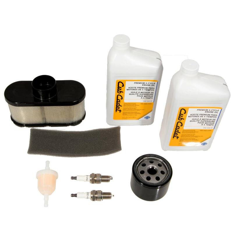 Cub Cadet Maintenance Kit for Lawn Tractors and RZT Mowers with Kawasaki FR and FS Series Engines - 490-950-C063