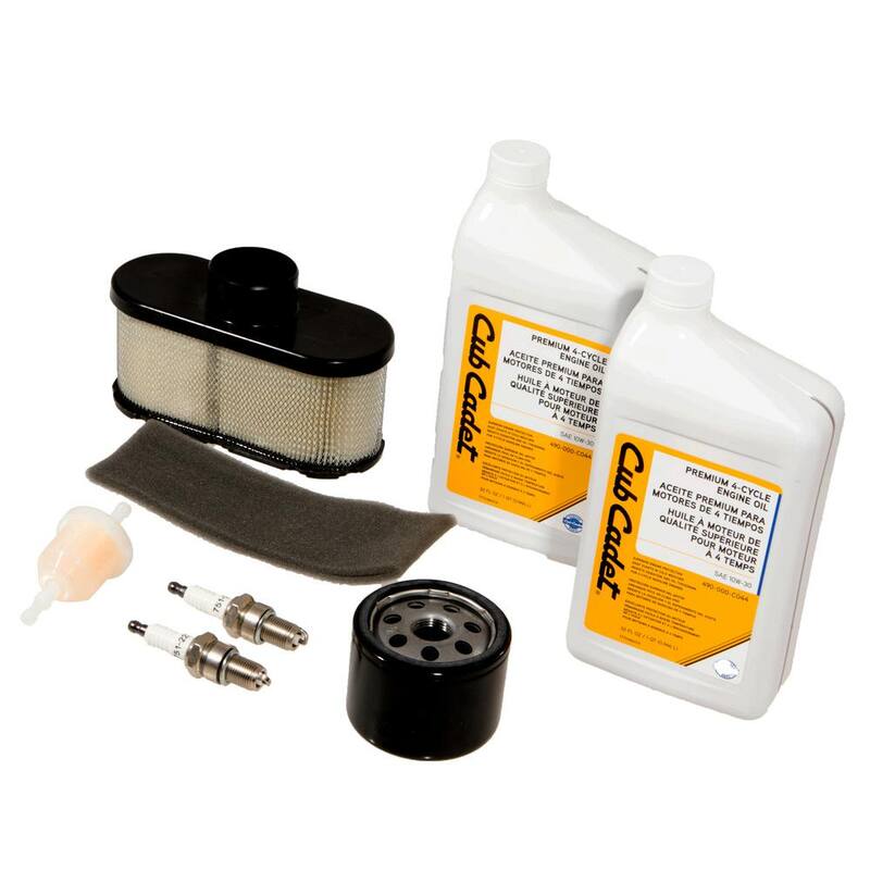 Cub Cadet Maintenance Kit for Lawn Tractors and RZT Mowers with Kawasaki FR and FS Series Engines - 490-950-C063