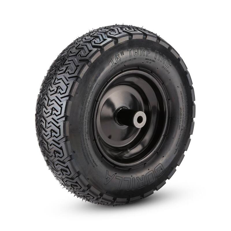 Gorilla 16 in. Turf Universal Wheelbarrow Tire - GTT-16WB