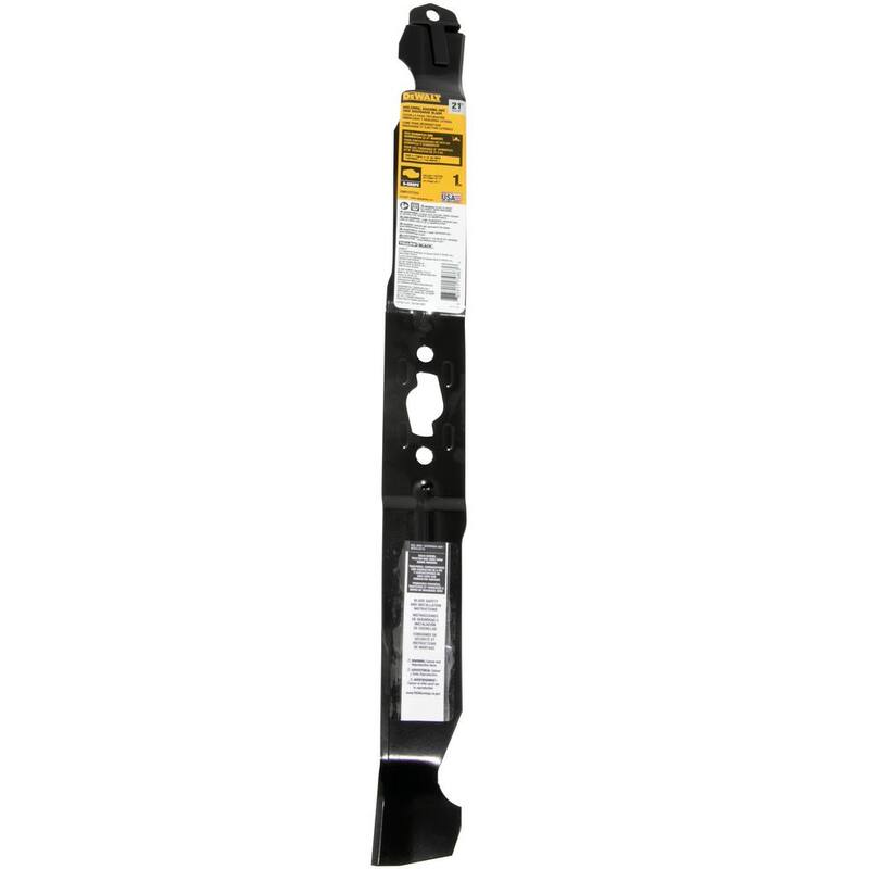 DEWALT Original Equipment 3-In-1 Blade for 21 in. Battery Powered Walk-Behind Mowers - DWO1DT233