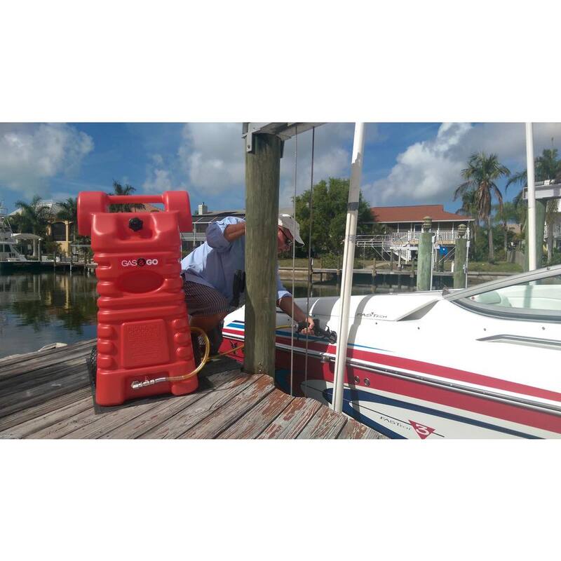 Gas and Go 25 Gal. Poly Fuel Cart - GG-25PFC
