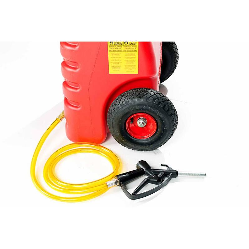 Gas and Go 25 Gal. Poly Fuel Cart - GG-25PFC