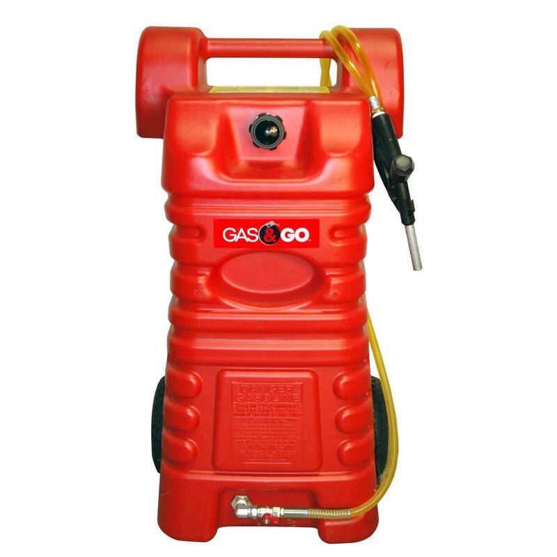 Gas and Go 25 Gal. Poly Fuel Cart - GG-25PFC