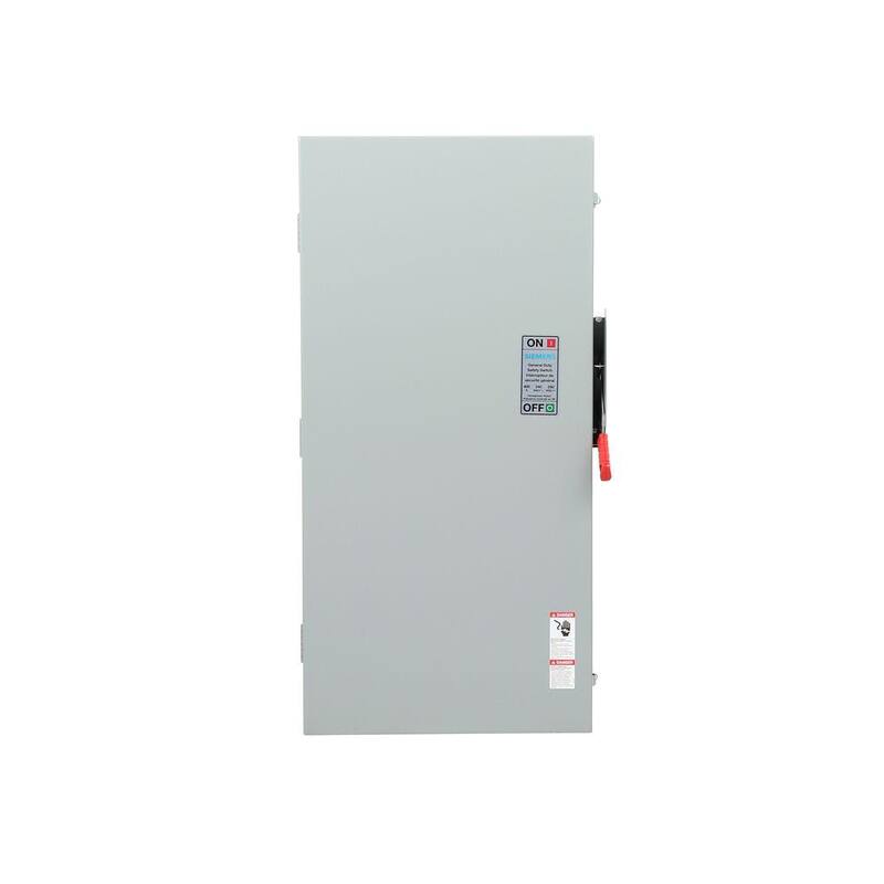 Siemens General Duty 400 Amp 240-Volt Double Pole Indoor Fusible Safety Switch - GF225NA
