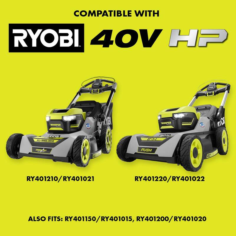 RYOBI 21 in. Replacement Blades for 40-Volt HP Brushless 21 in. Whisper Series Lawn Mowers - AC04031