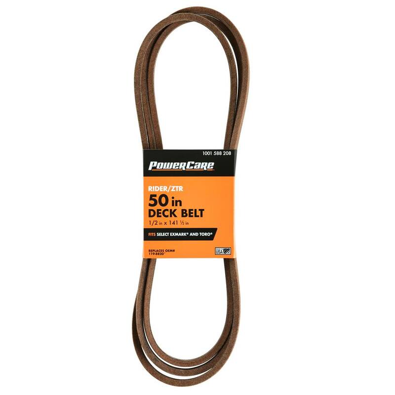 Powercare Deck Belt for 50 in. cut Toro Timcutter and Exmark mowers mowers, Replaces OEM number 119-8820 - PCR14733
