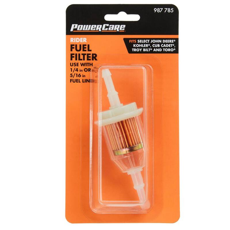 Powercare Fuel Filter for 1/4 in. and 5/16 in. Fuel Lines, Replaces OEM Numbers 1395916, GY20709, AM116304, 25 050 03-S, 71-5960 - PCR4284