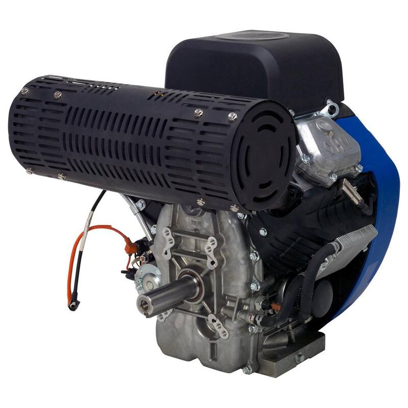 DUROMAX 999cc 1-7/16 in. Gasoline Multi-Purpose Horizontal Key Shaft Electric Start V-Twin Portable Engine 50-State - XP35HPE