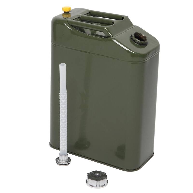 Karl home EU Style 20 l 0.6 mm Cold Rolled Steel Jerry Can - 635399215478