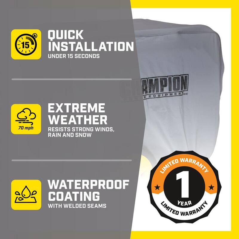 Champion Power Equipment Weather-Resistant Storage Cover for 12000-Watt Portable Generators - 100699
