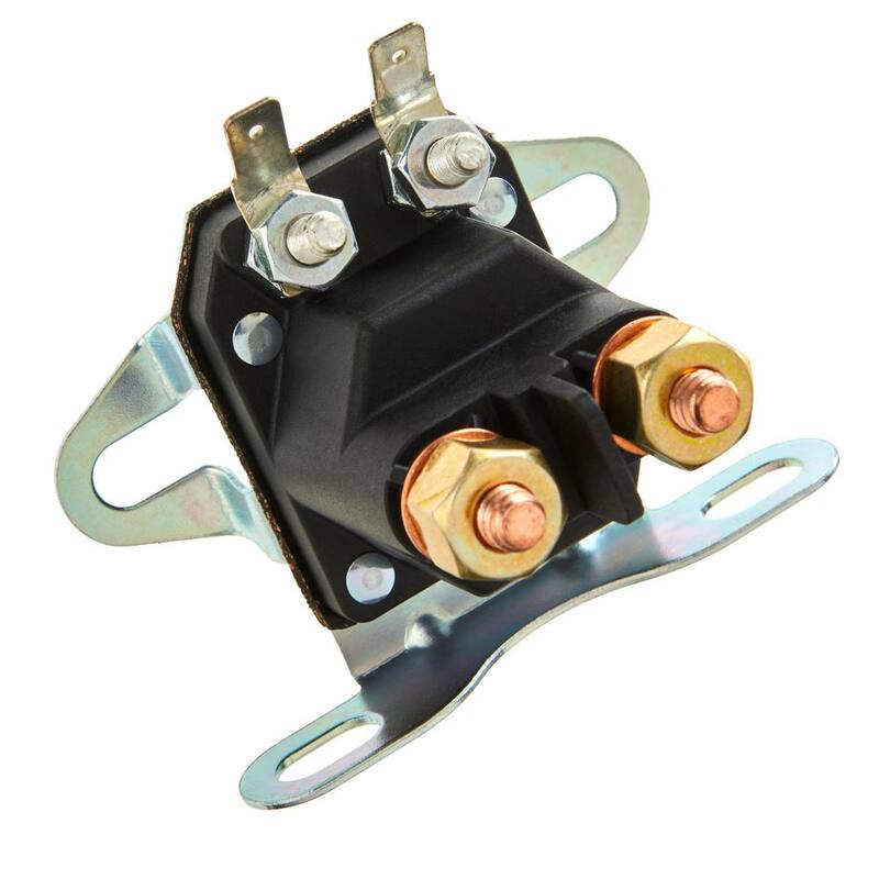 Powercare Universal 4 Pole, 12-Volt Solenoid, Replaces OEM Numbers 5410H, 532146154, 532178861, AM133094, 725-04437, 1101162 - PCR4019