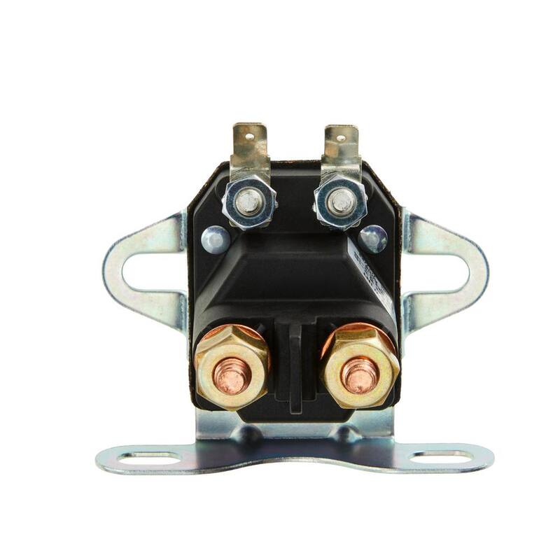 Powercare Universal 4 Pole, 12-Volt Solenoid, Replaces OEM Numbers 5410H, 532146154, 532178861, AM133094, 725-04437, 1101162 - PCR4019