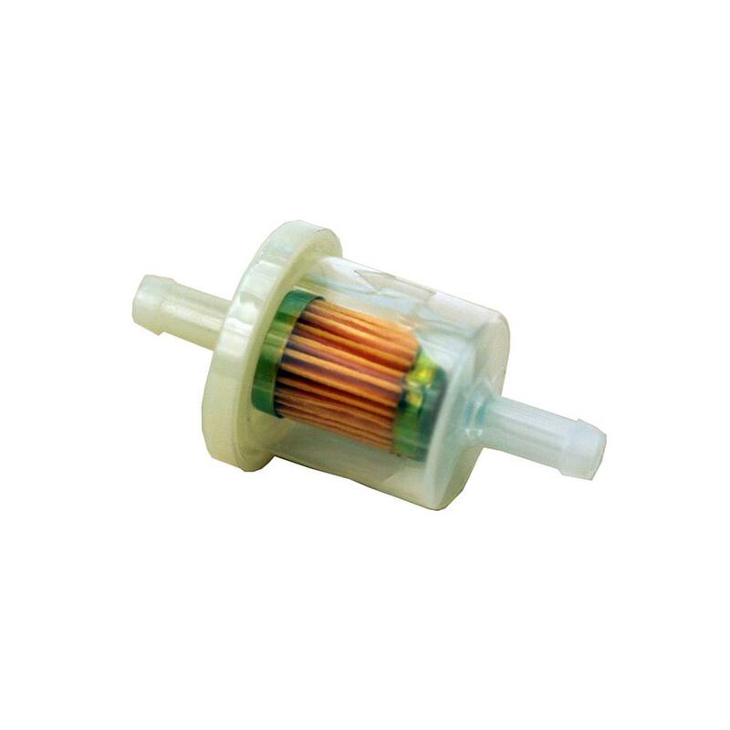 MaxPower 1/4 in. Universal Fuel Filter for Briggs and Stratton and Others, Replaces OEM #'s 691035,493629,5065K - 334281HD