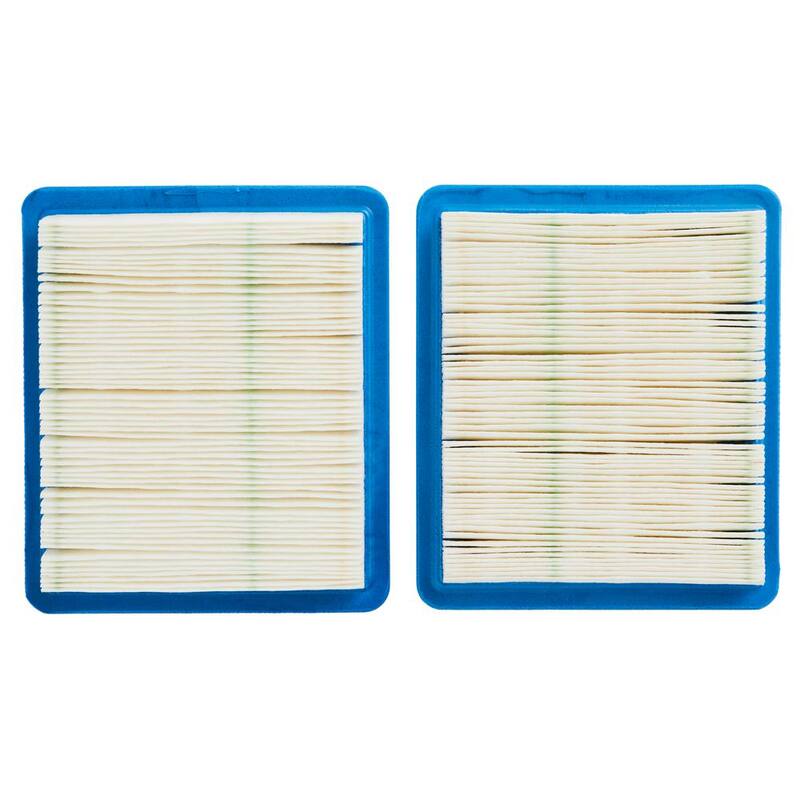Powercare 2-PK Air Filter for Briggs and Stratton Engines, Replaces OEM Numbers 491588S, 5043K - PCR4305