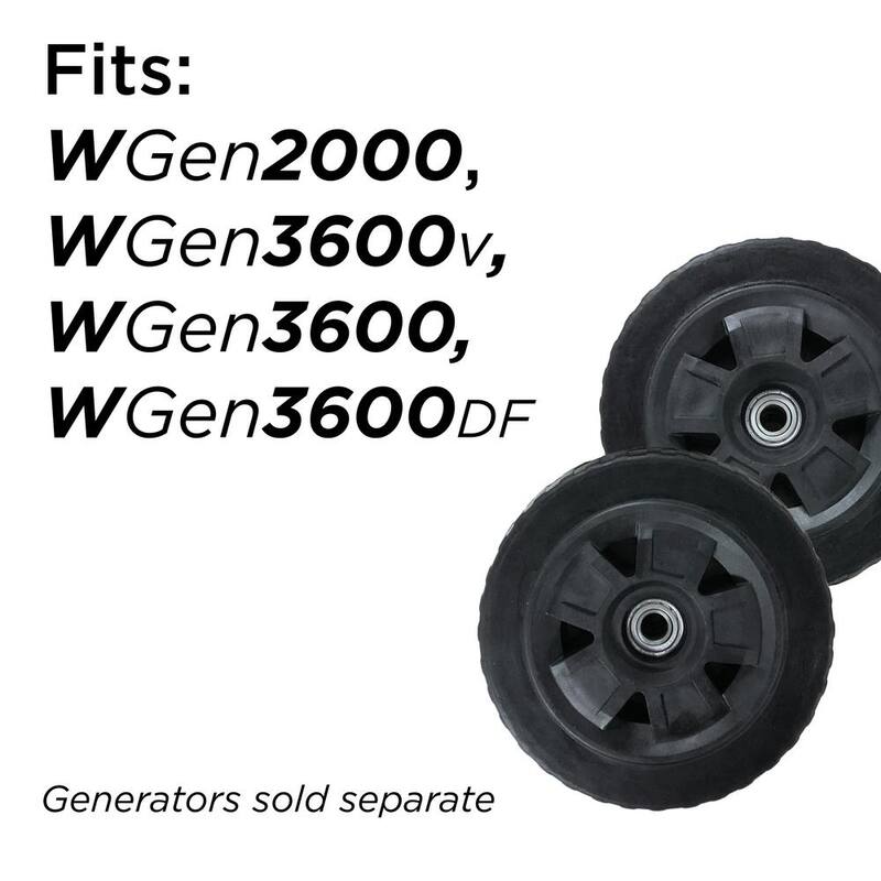 Westinghouse WGen3600v Portable Generator Wheel Kit - 60150011