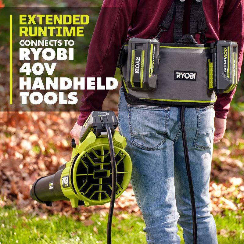 RYOBI 40-Volt Hip Belt Battery Power Supply (Tool Only) - OP40HBA