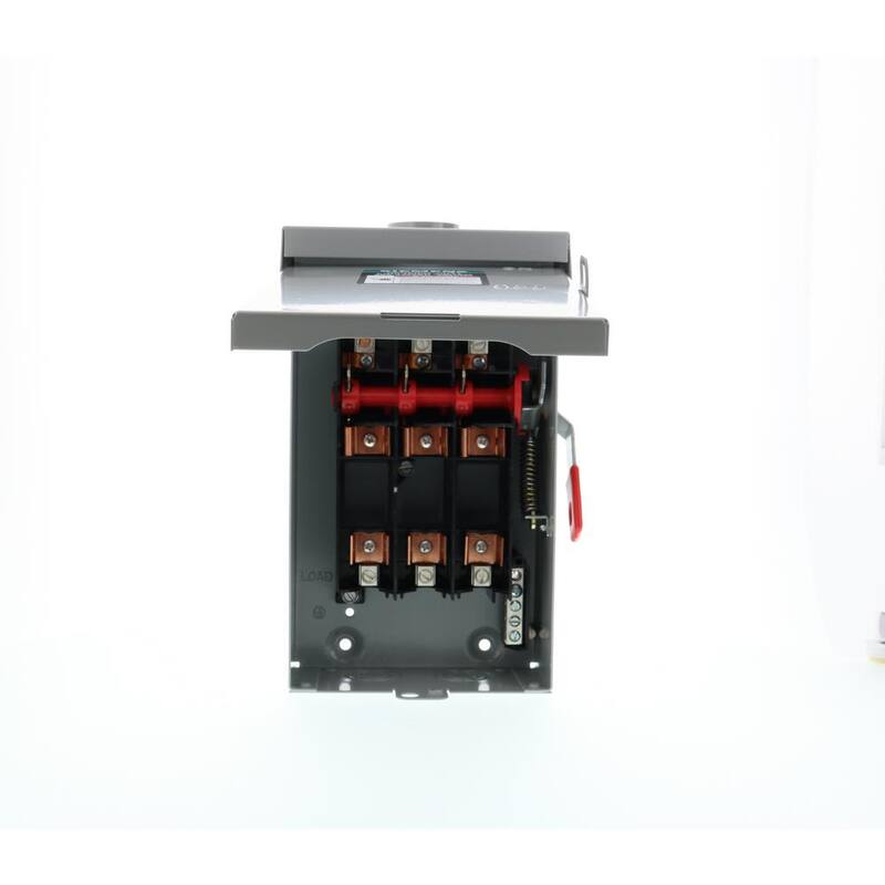 Siemens General Duty 60 Amp 3-Pole 4-Wire 240-Volt Fusible Outdoor Safety Switch - GF322NRA