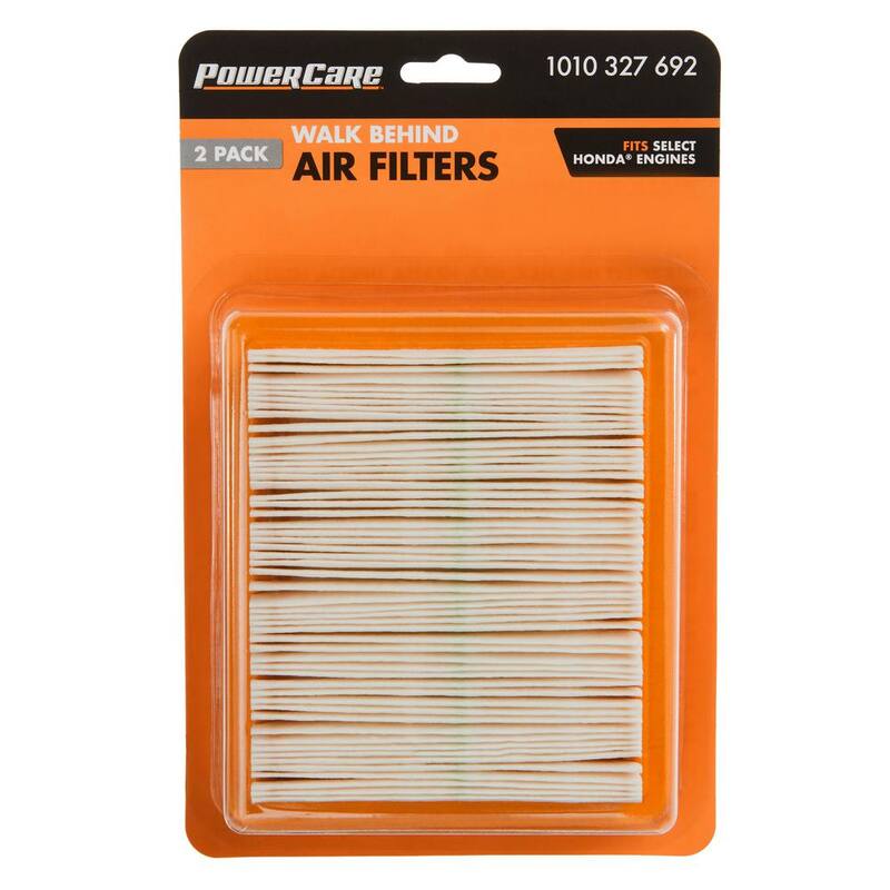 Powercare 2-PK Air Filter for Honda Engines, Replaces OEM Number 17211-ZL8-000, 08171-ZL8-001, 17211-ZL8-023 - PCR4375