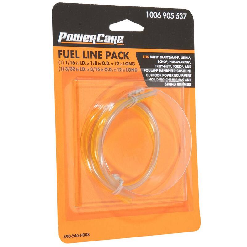 Powercare Universal 12 in. Fuel Line Kit - 490-240-H008