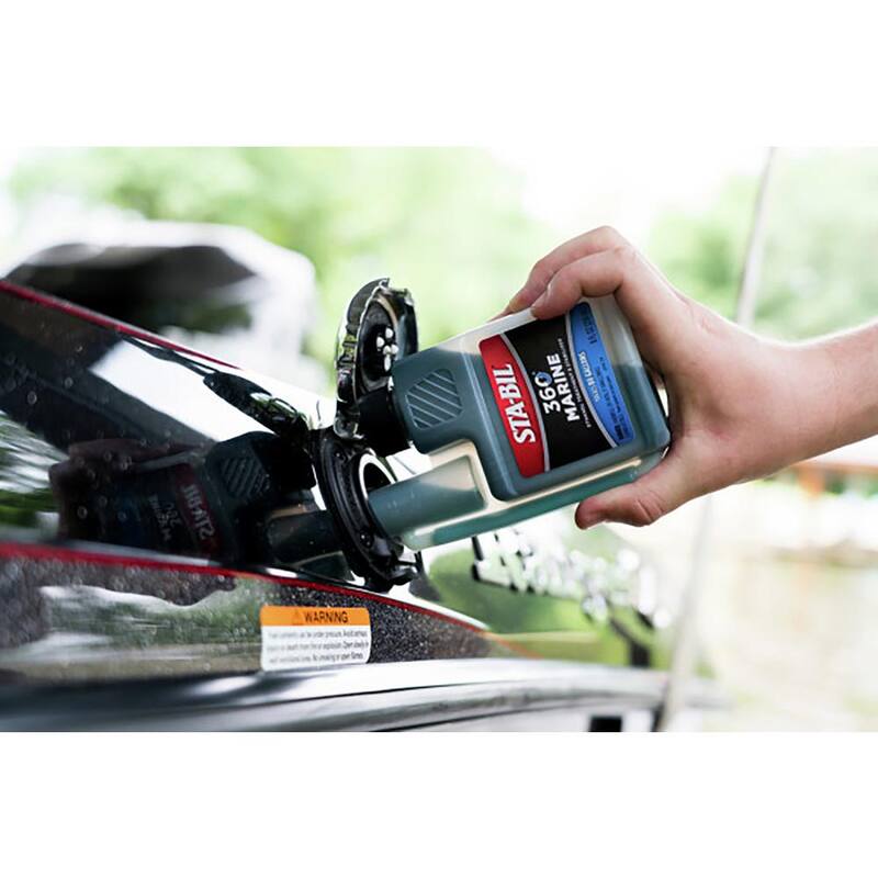 Sta-Bil 360 Marine Ethanol Treatment and Fuel Stabilizer 8 oz. Treats 80 Gallons of Fuel - GDE-22239