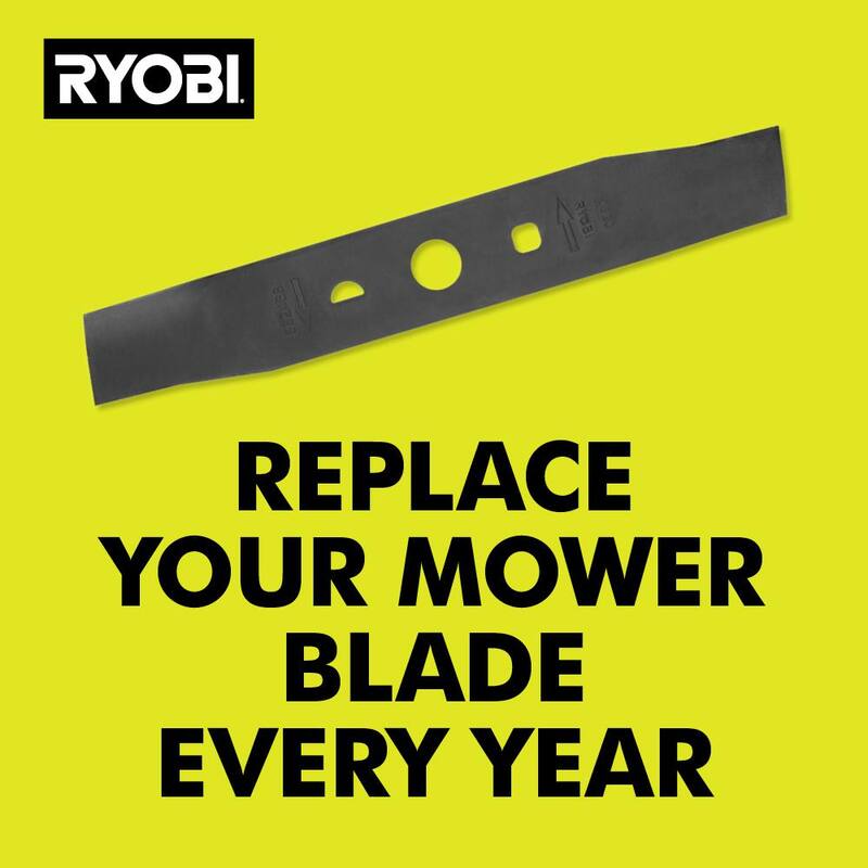 RYOBI 13 in. Replacement Blade for 18-Volt Lawn Mower - AC18131