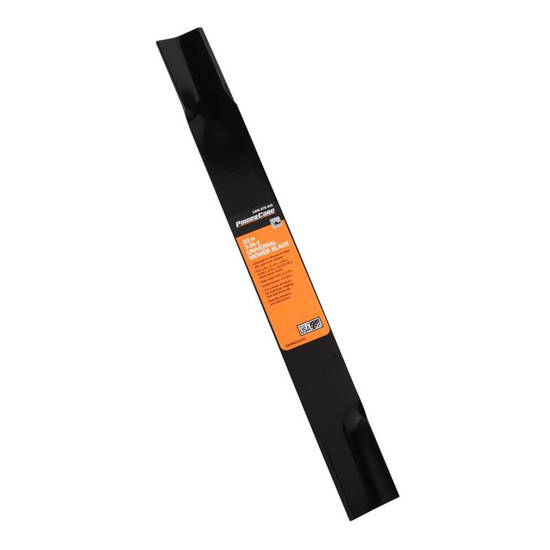 Powercare Universal 3-in-1 Replacement Blade for 22 in. Deck- Fits Most Mower Brands (22UNR1311PC) - 22UNR1311PC