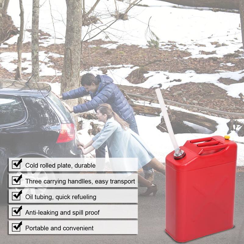 Karl home 20 l 0.6 mm Cold Rolled Steel Jerry Can, EU Standard - 352849288966
