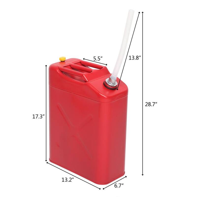 Karl home 20 l 0.6 mm Cold Rolled Steel Jerry Can, EU Standard - 352849288966