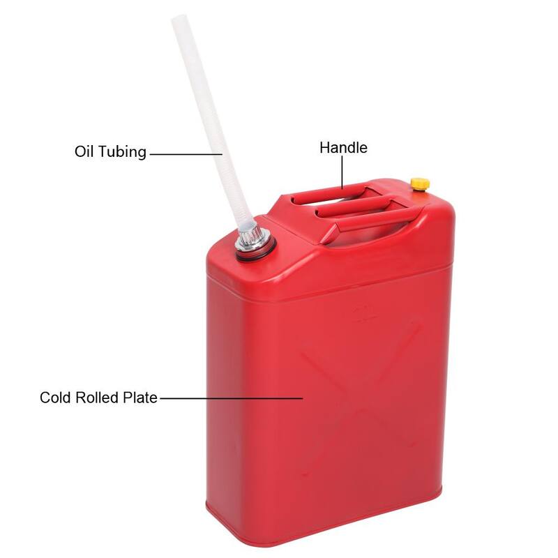 Karl home 20 l 0.6 mm Cold Rolled Steel Jerry Can, EU Standard - 352849288966