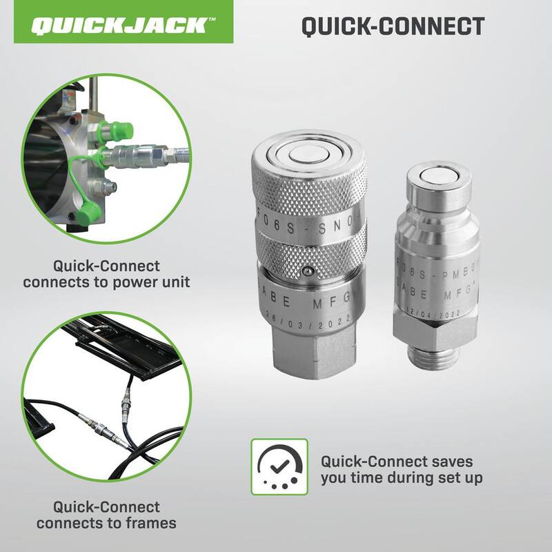 QUICKJACK 7000TL Portable Car Lift with 110V Power Unit Included - 5175640