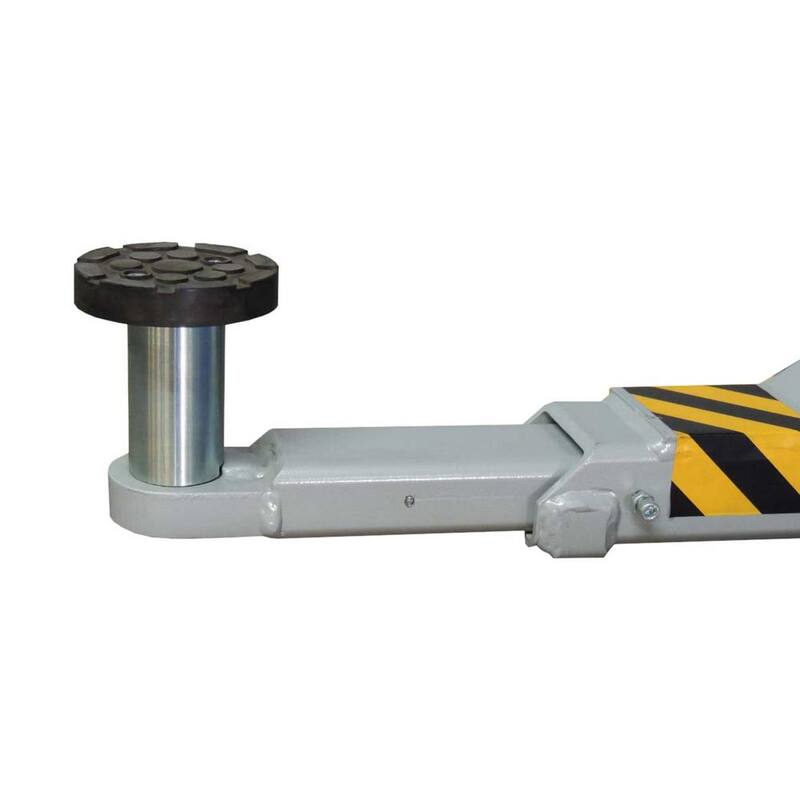 IDEAL Mobile Single Column Car Lift 6,000 lbs. Capacity Heavy Duty Model With Stackable Extensions included - MSC-6KLP