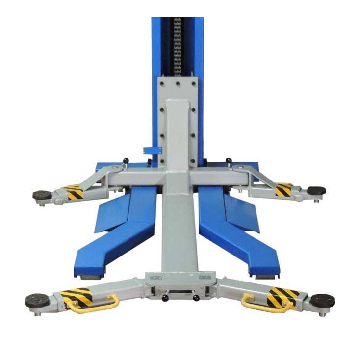 IDEAL Mobile Single Column Car Lift 6,000 lbs. Capacity Heavy Duty Model With Stackable Extensions included - MSC-6KLP