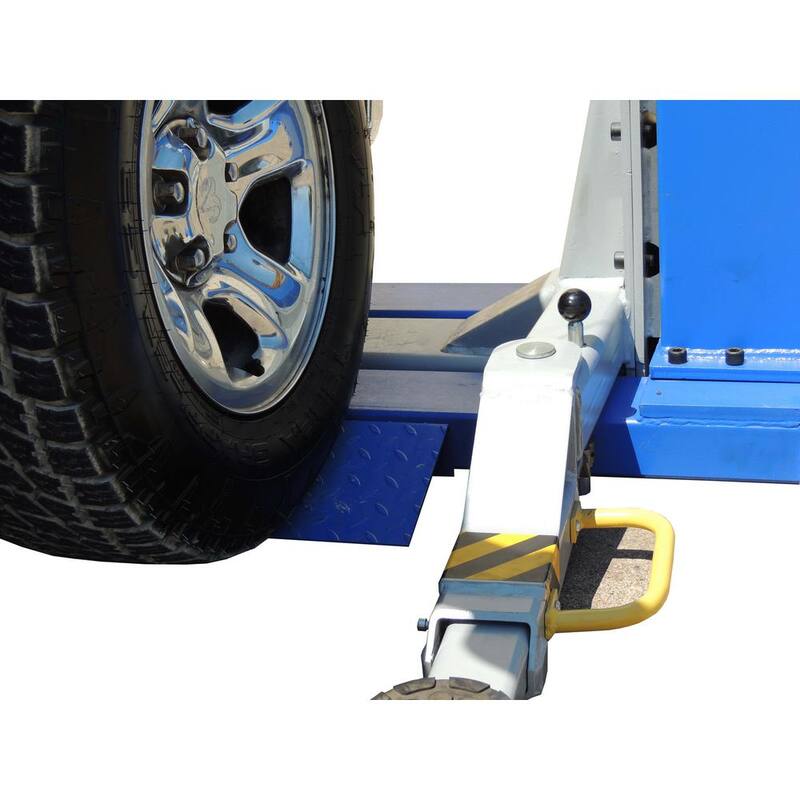 IDEAL Mobile Single Column Car Lift 6,000 lbs. Capacity Heavy Duty Model With Stackable Extensions included - MSC-6KLP