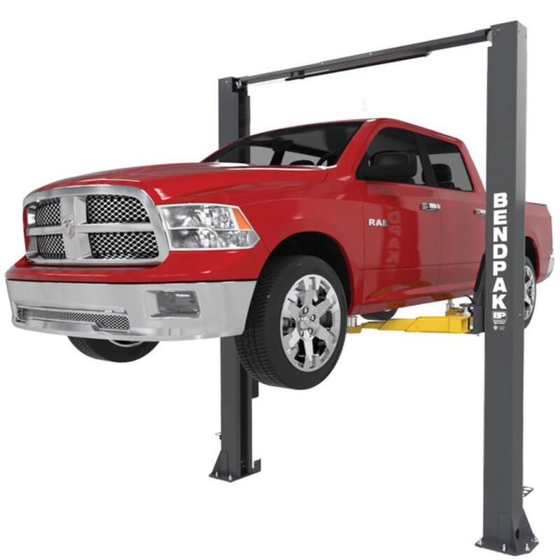 BENDPAK 10APX 2 Post Car Lift 10,000 lb Capacity-Adaptable Clearfloor w/Adjustable Width, High Rise, 220V Power Unit Included - 5175306