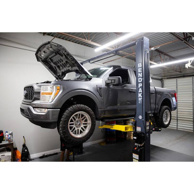 BENDPAK 10APX 2 Post Car Lift 10,000 lb Capacity-Adaptable Clearfloor w/Adjustable Width, High Rise, 220V Power Unit Included - 5175306