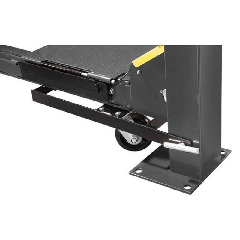 BENDPAK HD-9 Parking 4 Post Car Lift 9000 lb Capacity - Freestanding Design with Adjustable Runways and 220V Power Unit Included - 5175861