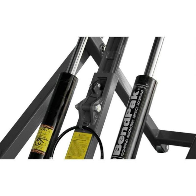 BENDPAK 6XP Portable Mid-Rise Scissor Car Lift 6000 lbs. Capacity, 48 in. Max Rise with 110V Power Unit Included - 5175730