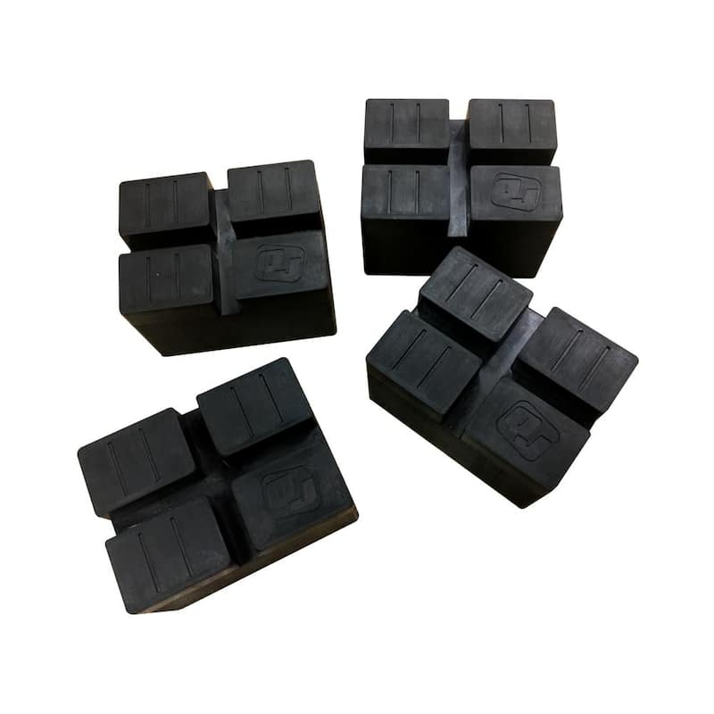QUICKJACK 3 in. x 3 in. x 2.5 in. Urethane Pinch-Weld Block (Set of 4) - 5300013