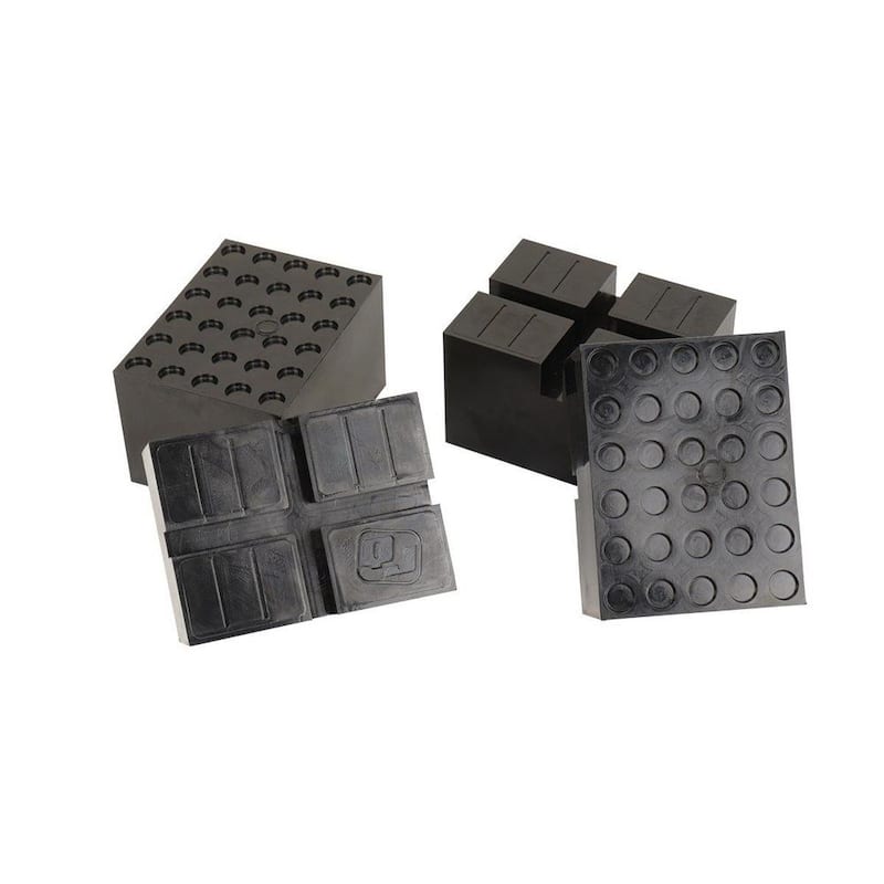 QUICKJACK 3 in. x 3 in. x 2.5 in. Urethane Pinch-Weld Block (Set of 4) - 5300013